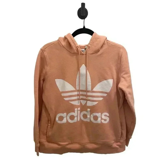 Adidas Women’s Logo Print Hoodie Size Medium - Picture 1 of 9